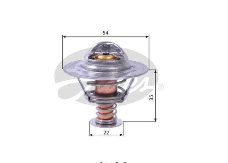 Termostat Opel Astra H Z17DTL / Z17DTH GATES